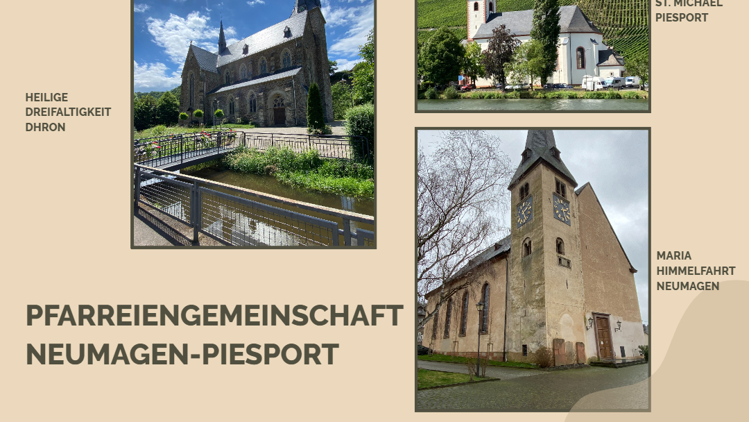 Collage Pfarreiengemeinschaft Neumagen-Piesport