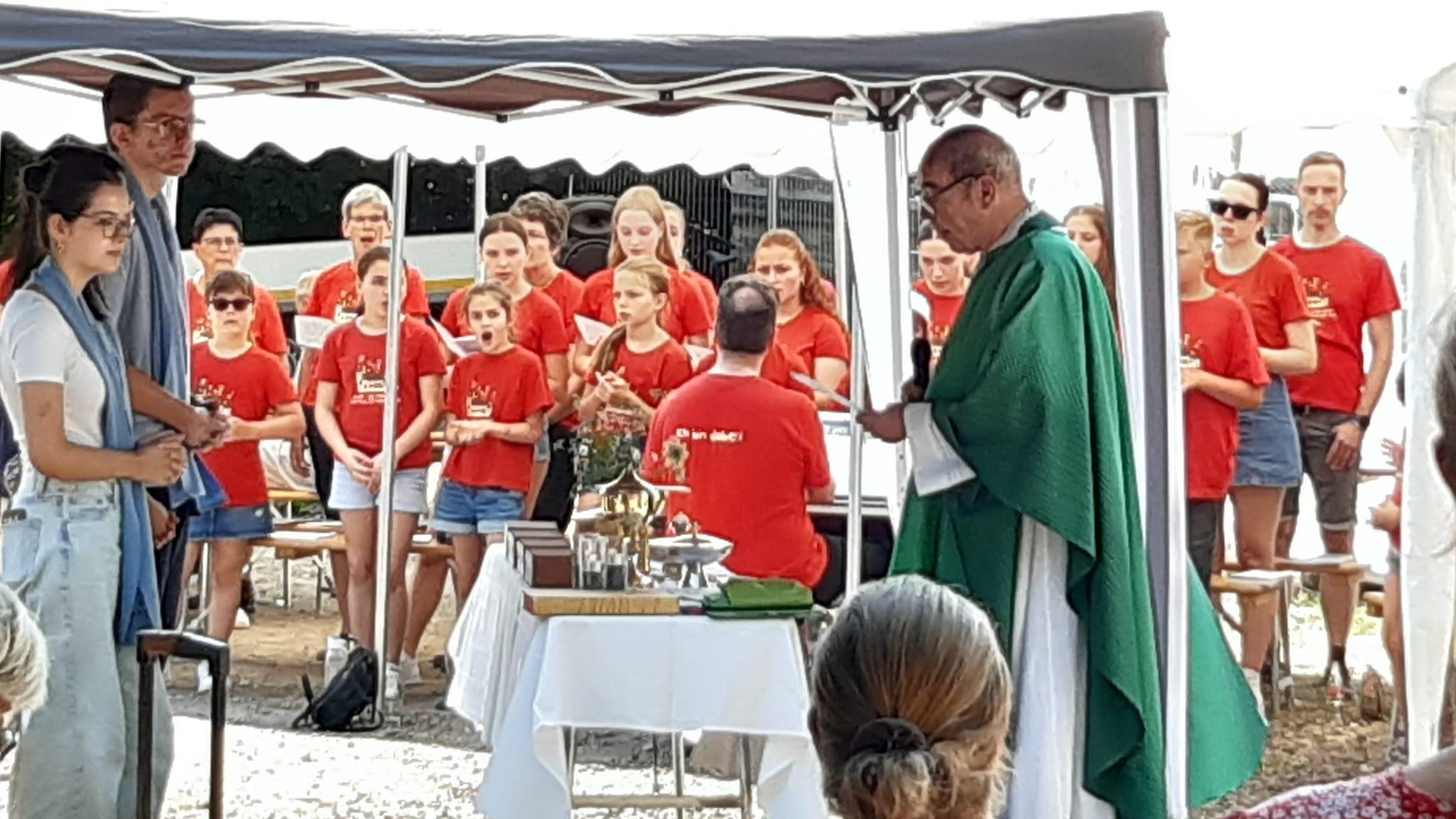 Bergfest 2023 des Chorforums Kues an der Rosenberghütte