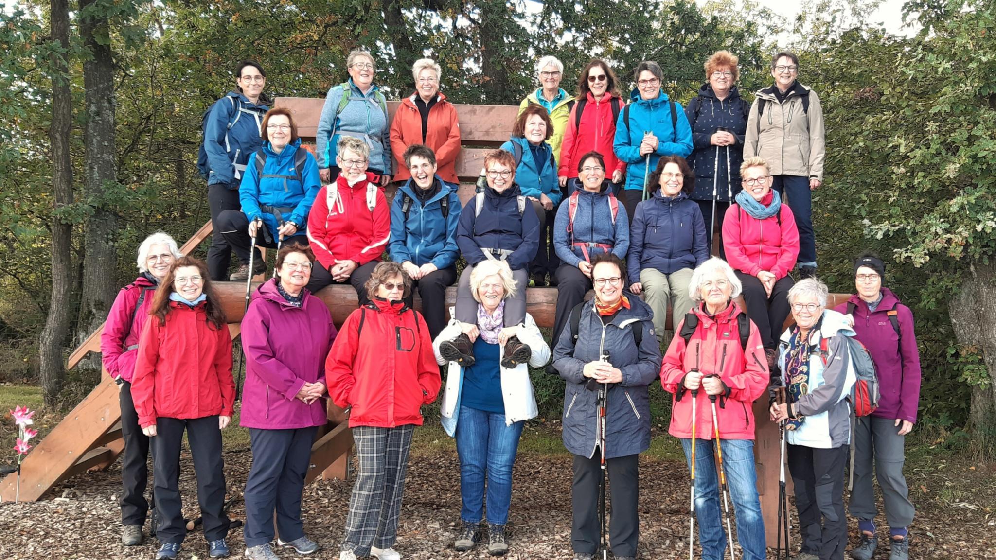 Gruppenfoto der Frauenwandertour