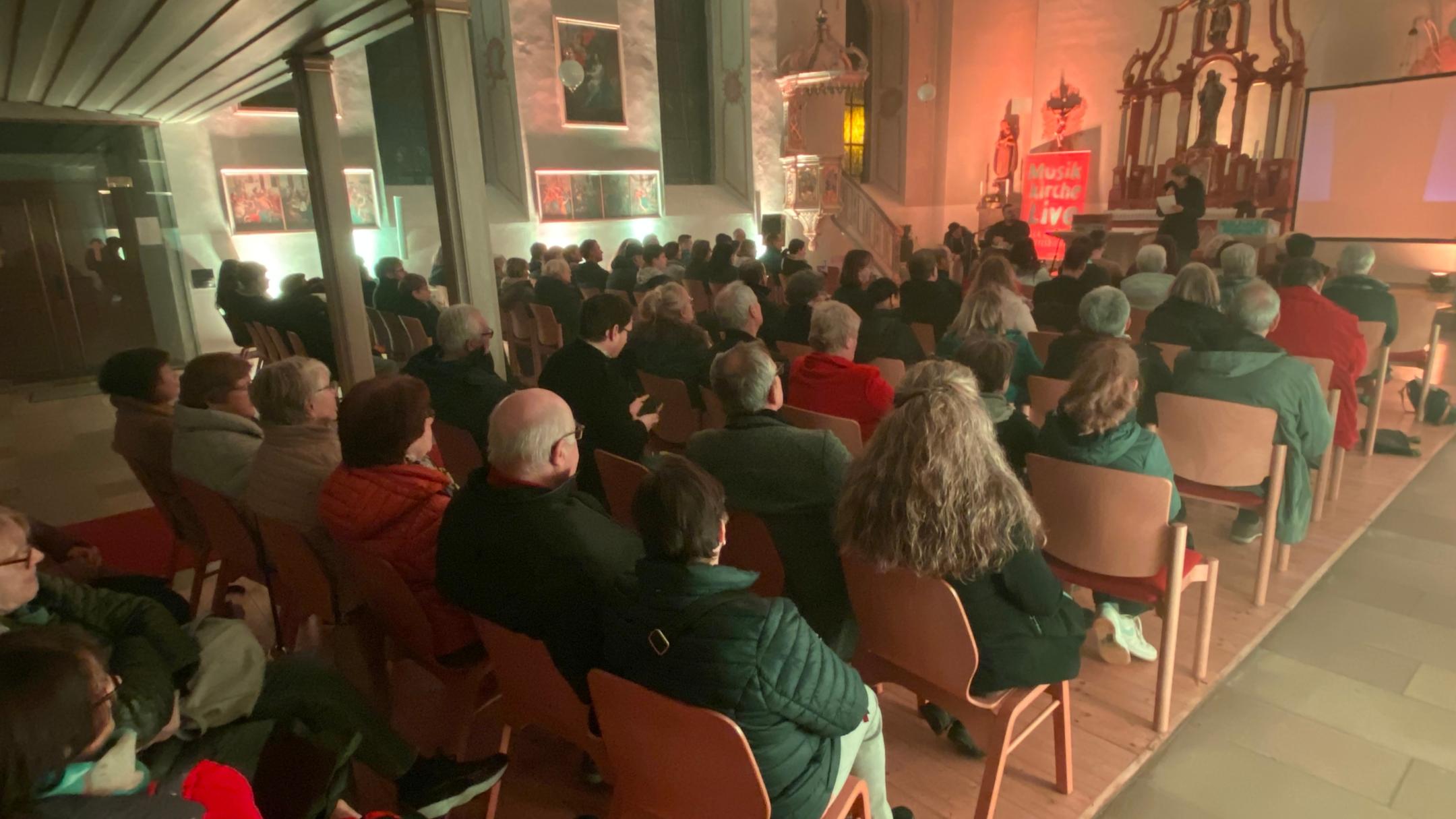 Erste MusikkircheLive am 18. Februar 2024 in Brauneberg