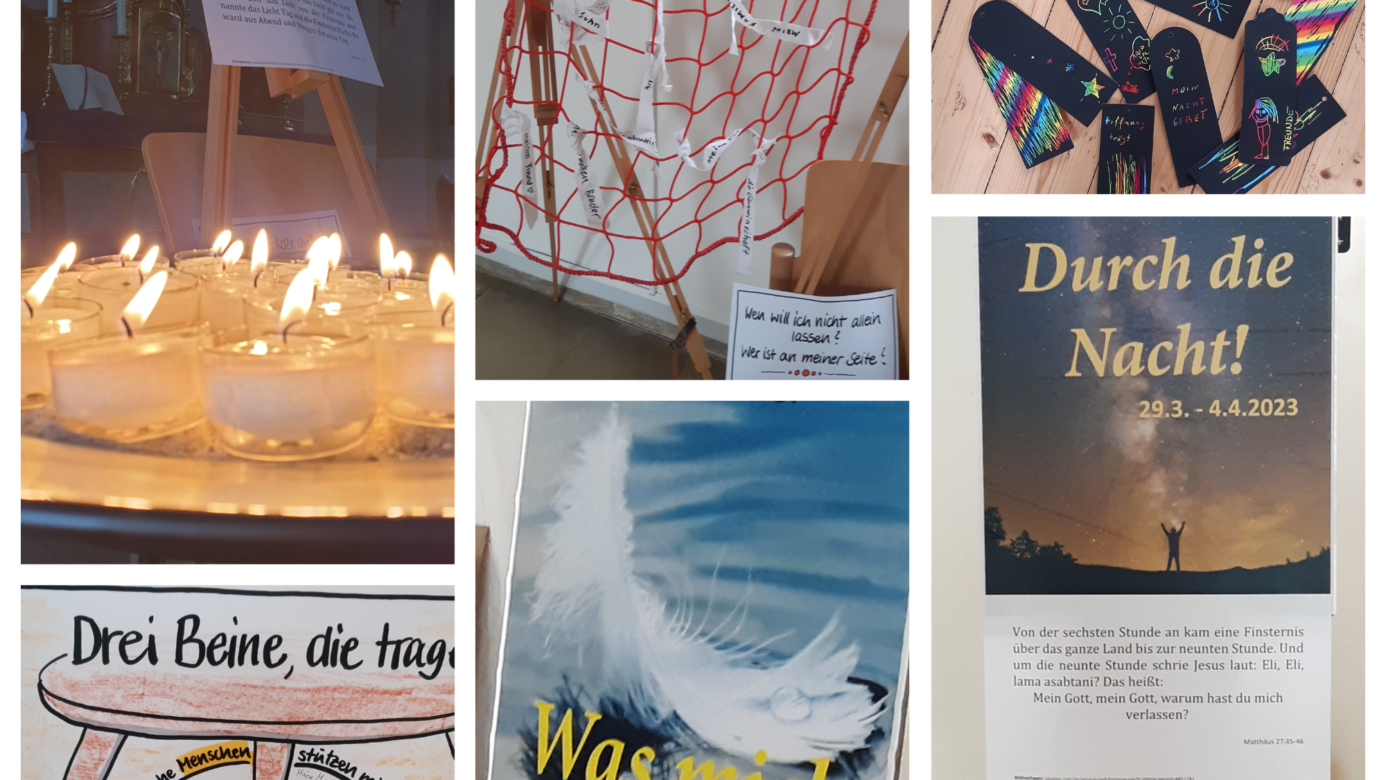 Collage Impulsweg 'Leuchten'