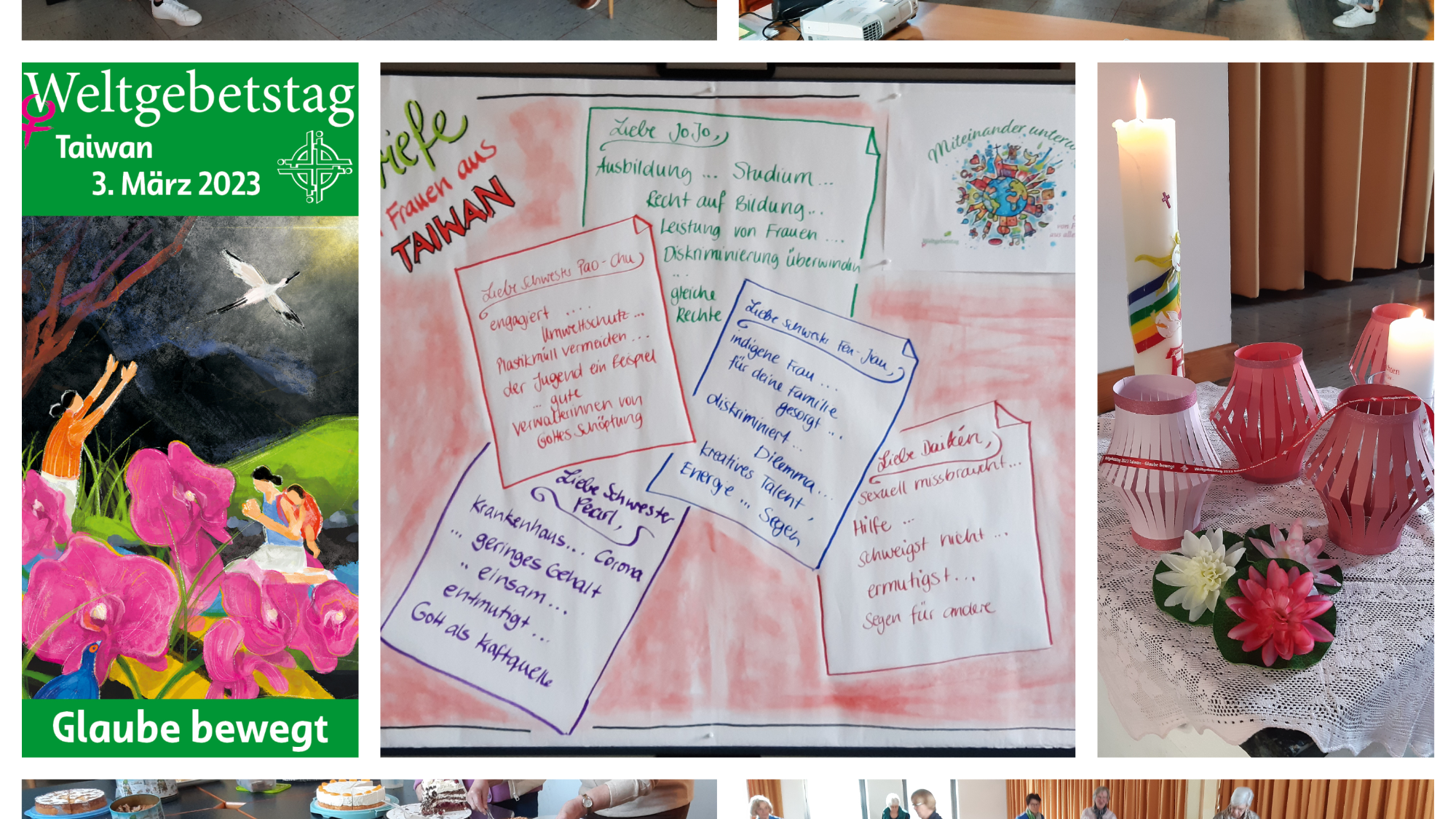Collage Weltgebetstag 2023