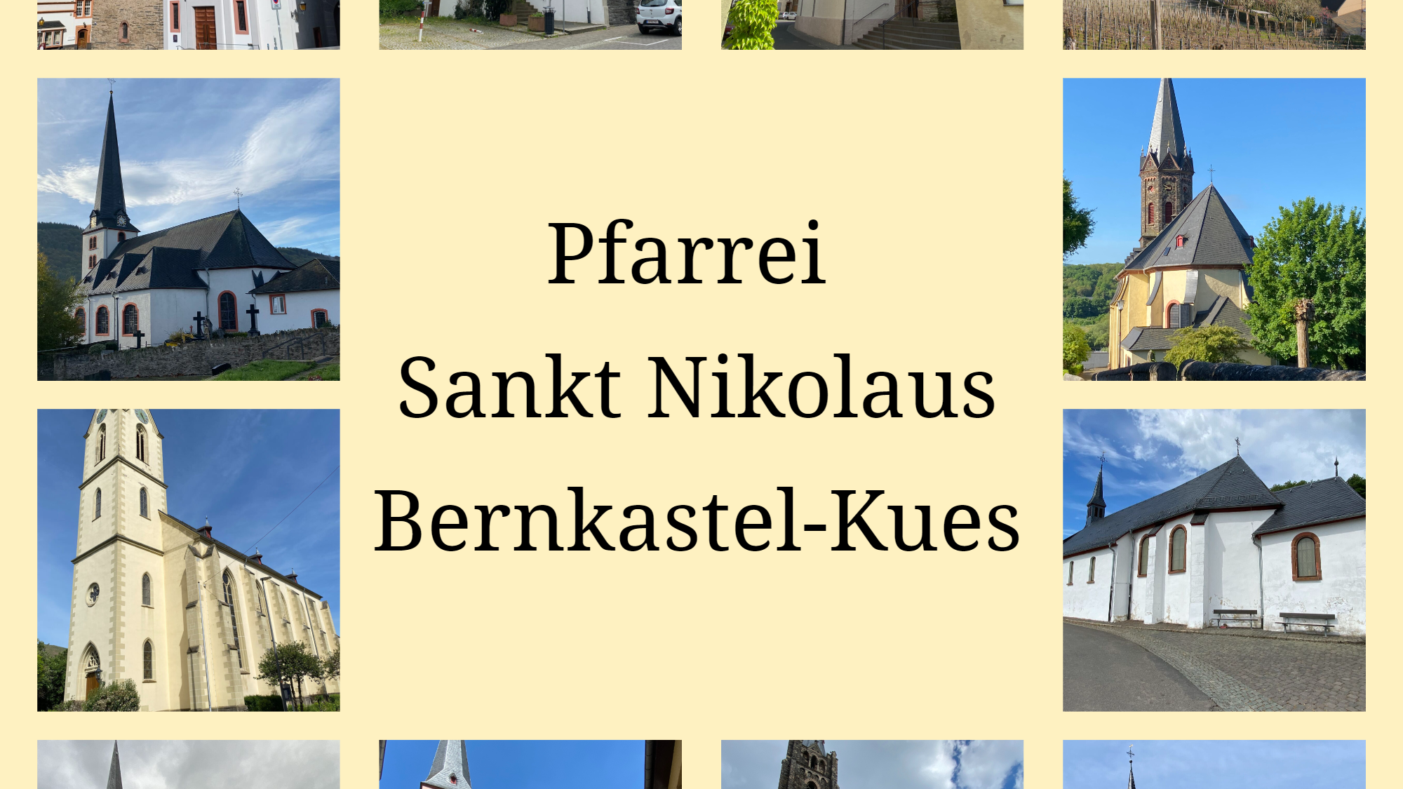 Collage Pfarrei St. Nikolaus
