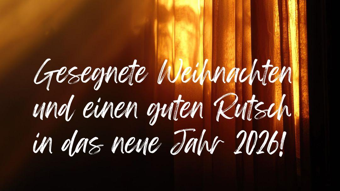 Weihnachtsgrüße 2025