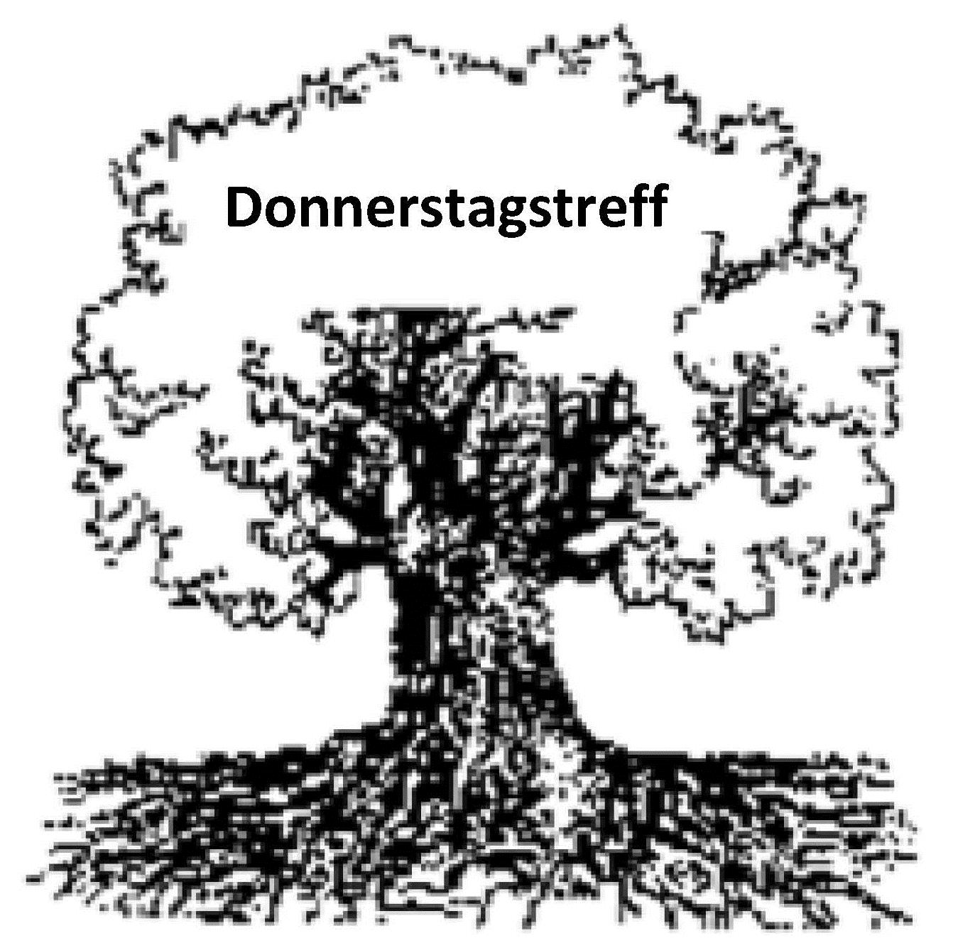 Baum mit Schrift Donnerstagstreff