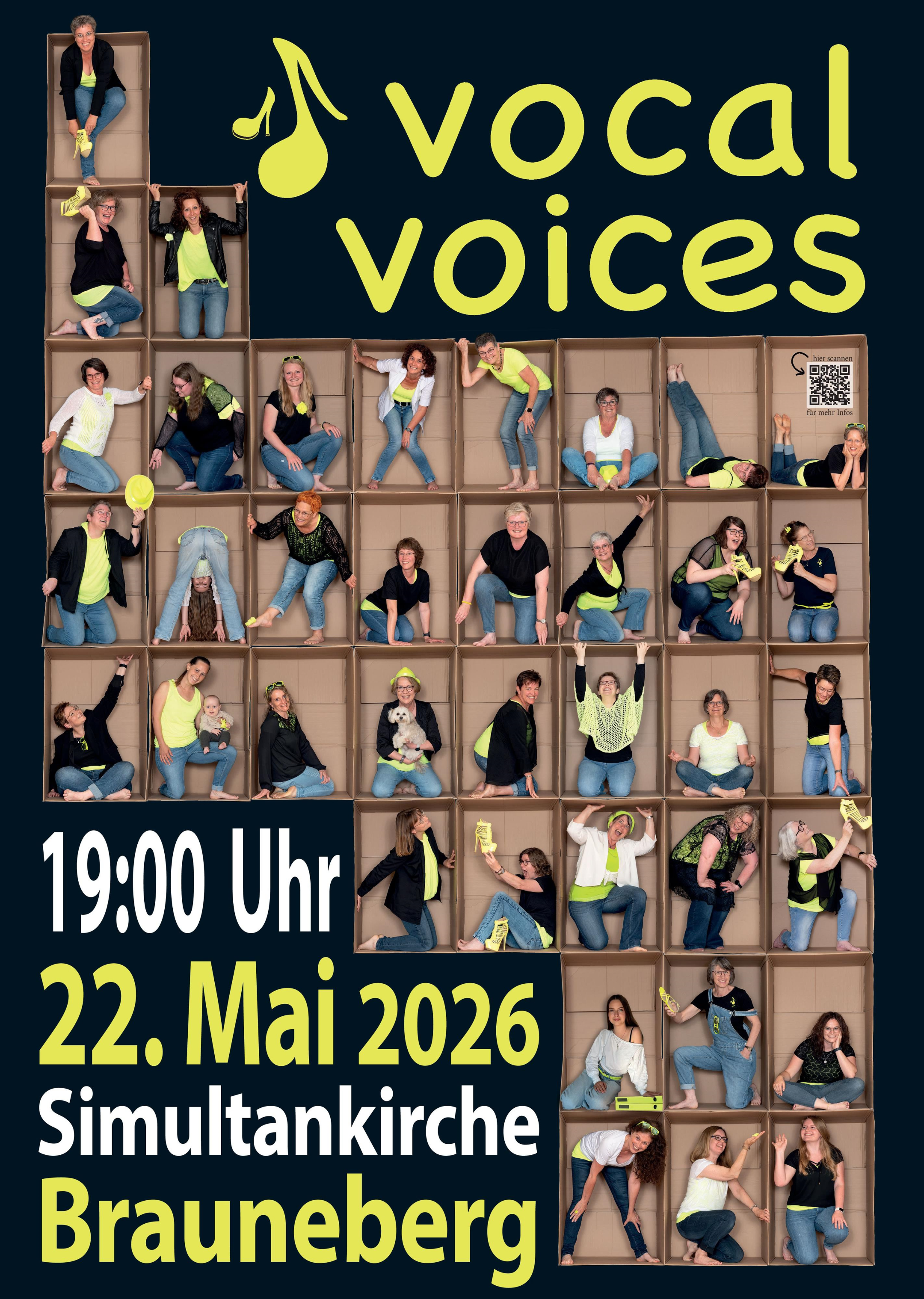 Konzert Vocal Voices 22.05.2026 Brauneberg