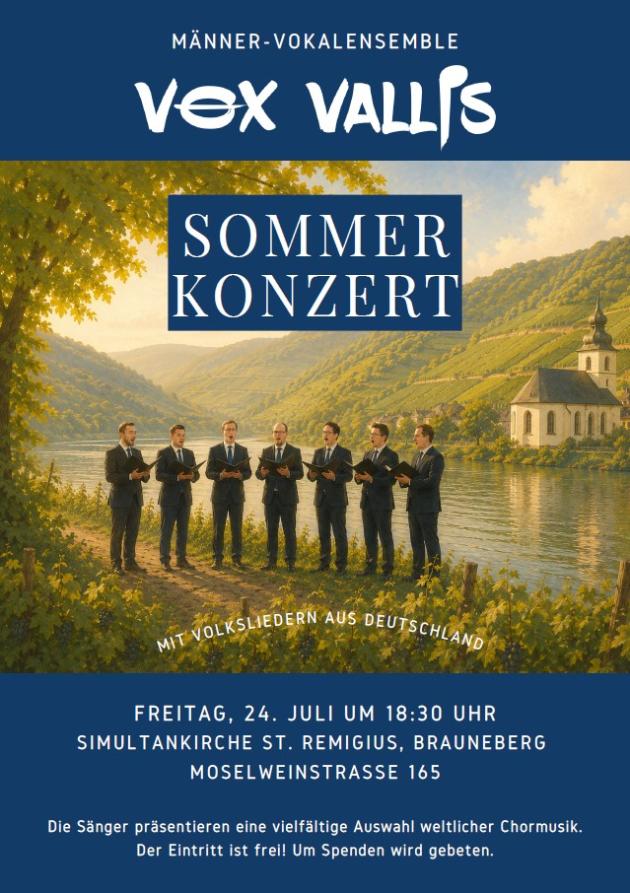 Sommerkonzert mit Vox Vallis